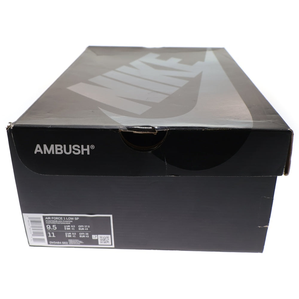 NIKE(ナイキ) ×AMBUSH AIR FORCE 1 アンブッシュ エアフォース1 ローカットスニーカー ホワイト DV3464-002 US9.5/27.5cm