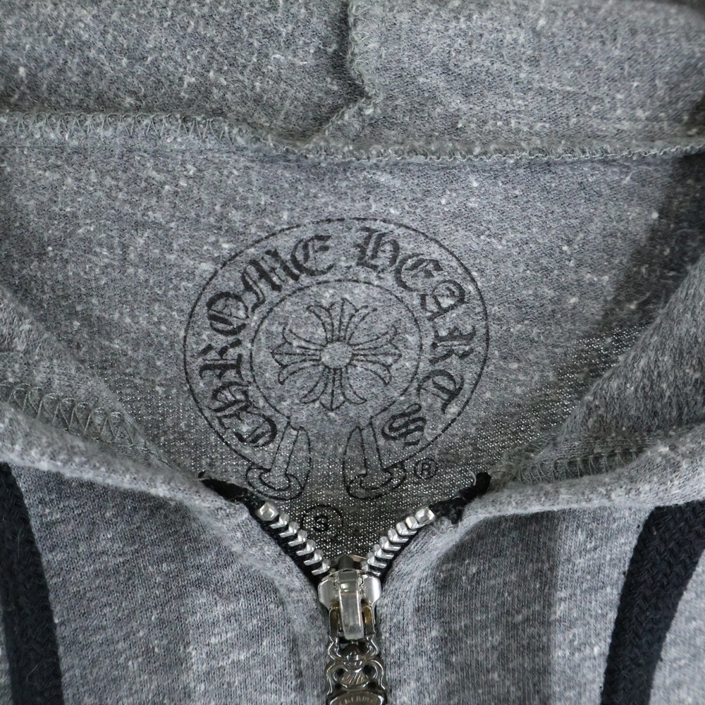 CHROME HEARTS(クロムハーツ) OLD バックフレアニープリント ジップアップパーカー グレー