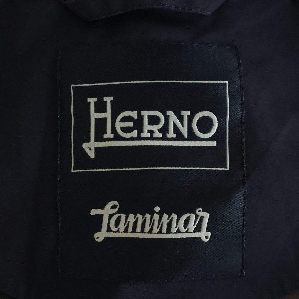 HERNO(ヘルノ) Laminar GORE-TEX GI040UL ジップアップ ジャケット ネイビー
