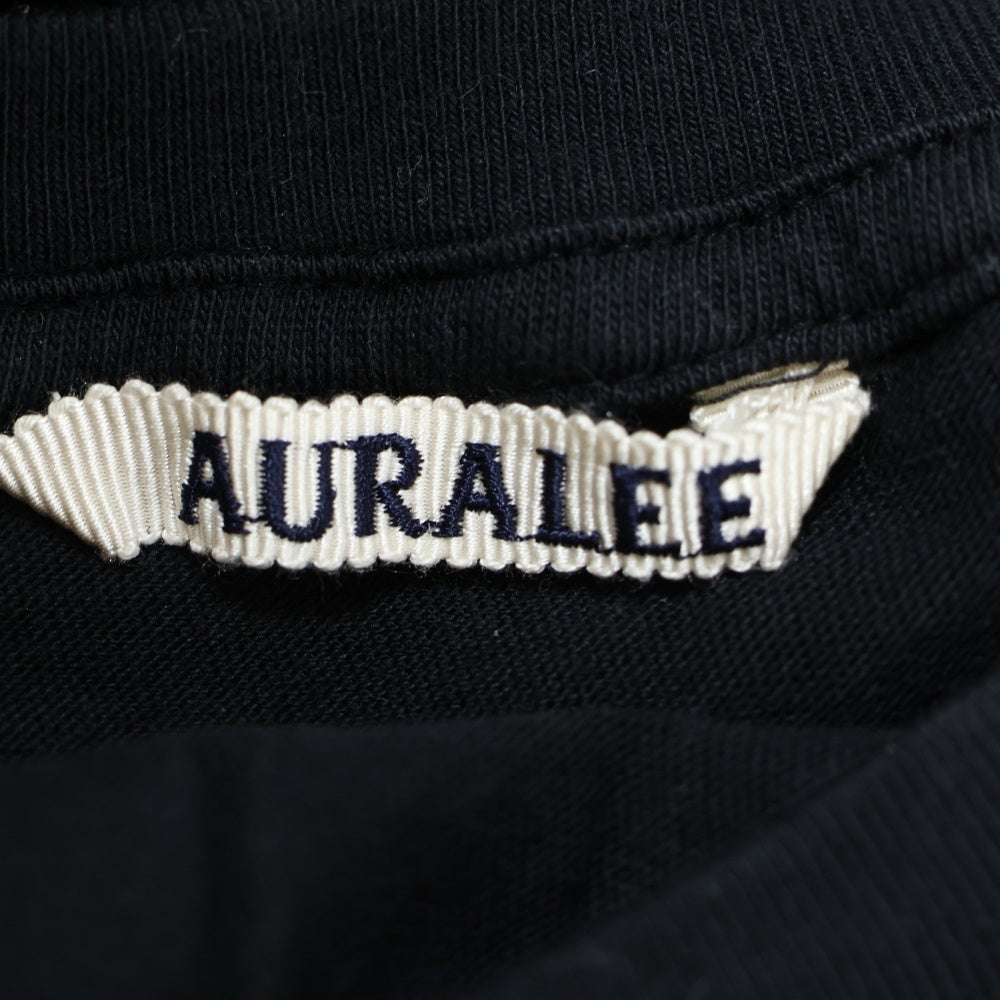 AURALEE(オーラリー) 19SS SEAMLESS CREW NECK SLEEVELESS A9ST07ST ノースリーブ Tシャツ カットソー ブラック