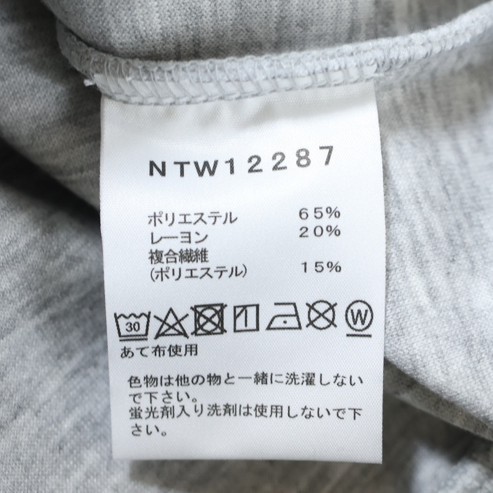THE NORTH FACE(ザノースフェイス) クルーネック スウェットシャツ トレーナー グレー レディース NTW12287