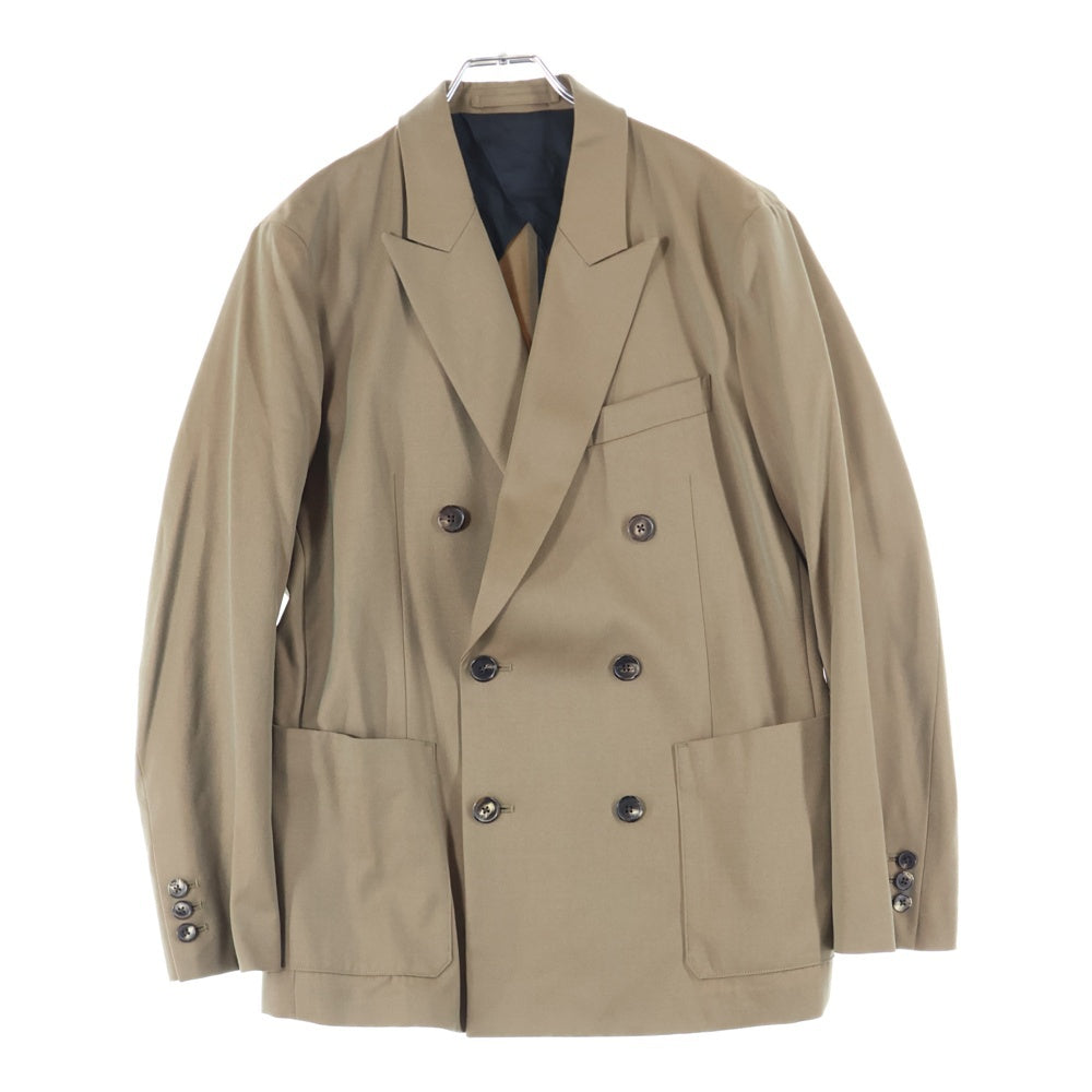 CABaN(キャバン) ウール ダブルテーラードジャケット ブラウン 59-07-24-07002