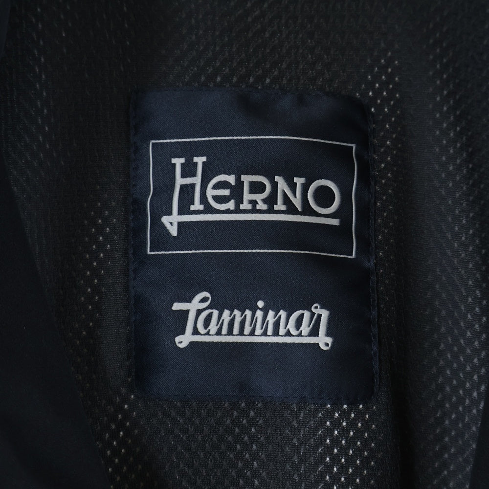 HERNO(ヘルノ) Laminar ゴアウィンドストッパー ジップアップジャケット ブラック GI024UL-11106-9300