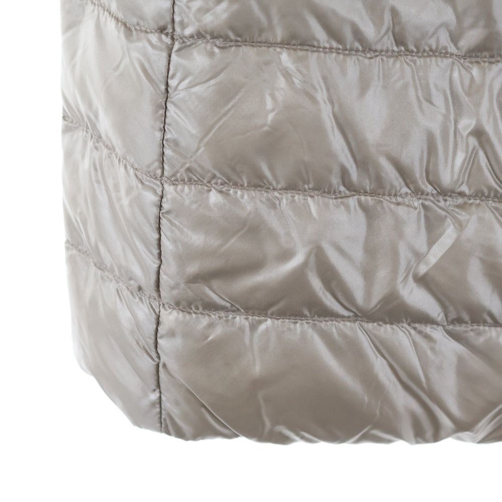 HERNO(ヘルノ) ロング ライトダウンベスト ベージュ レディース PI0262D-12017