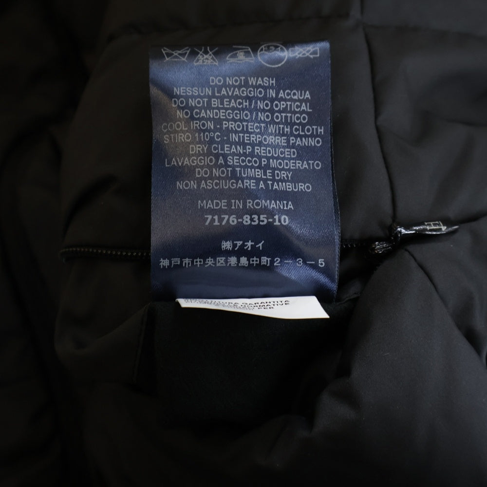 HERNO(ヘルノ) ロング ライトダウンベスト ブラック レディース PI0188D-13220