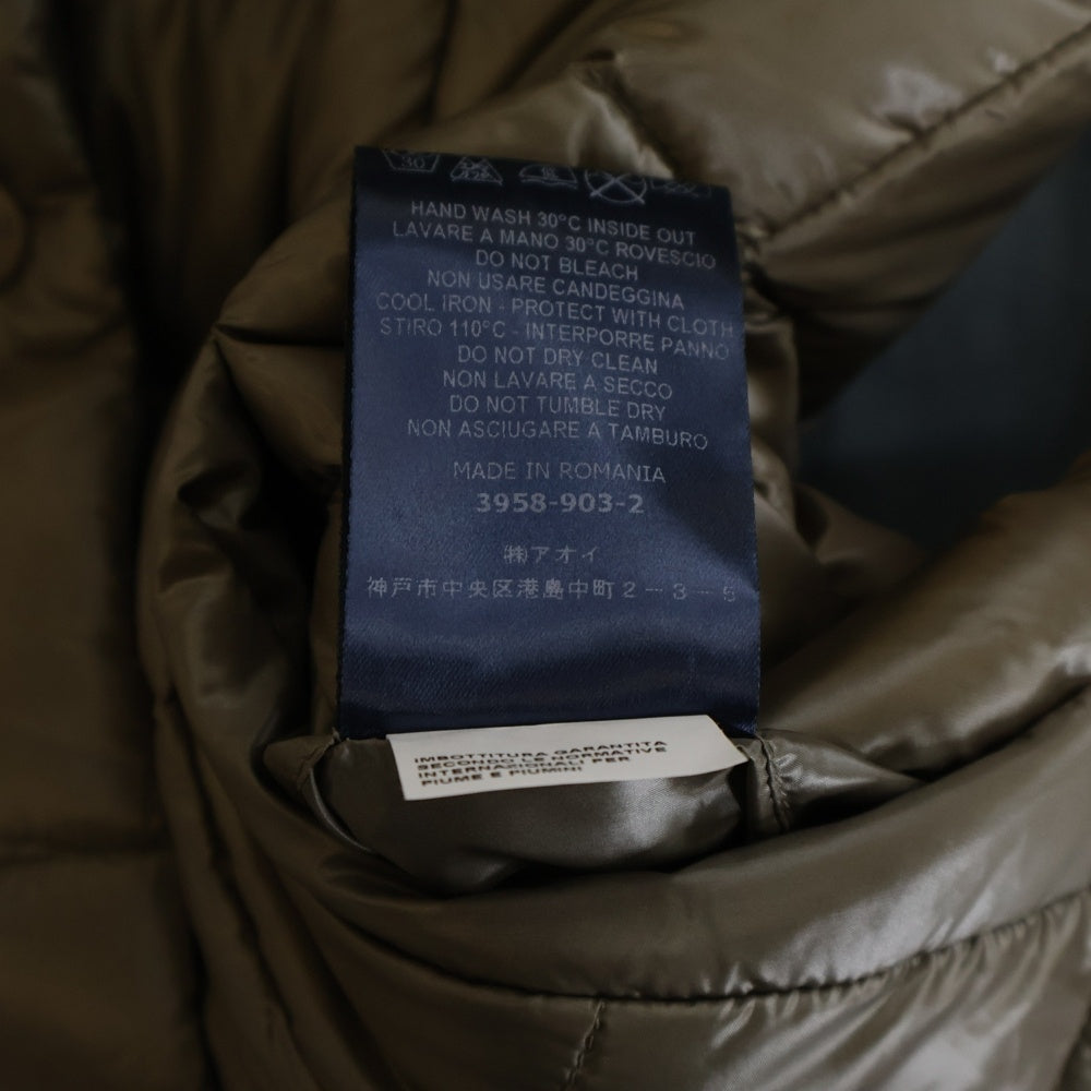 HERNO(ヘルノ) フード ジップアップ ダウンコート ブラウン レディース PI0045D-12017