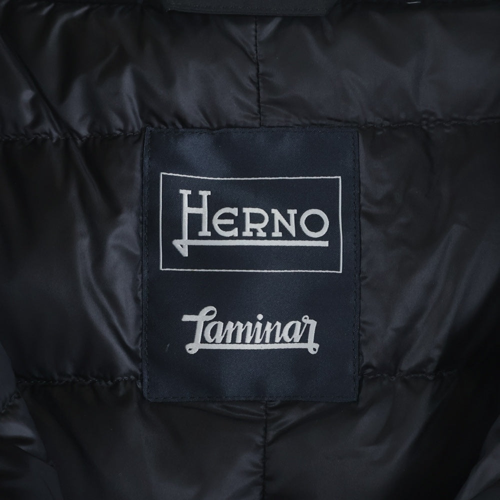 HERNO(ヘルノ) Laminar GORE-TEX PI014DL-11121 ゴアテックス フード ジップアップコート ブラック レディース