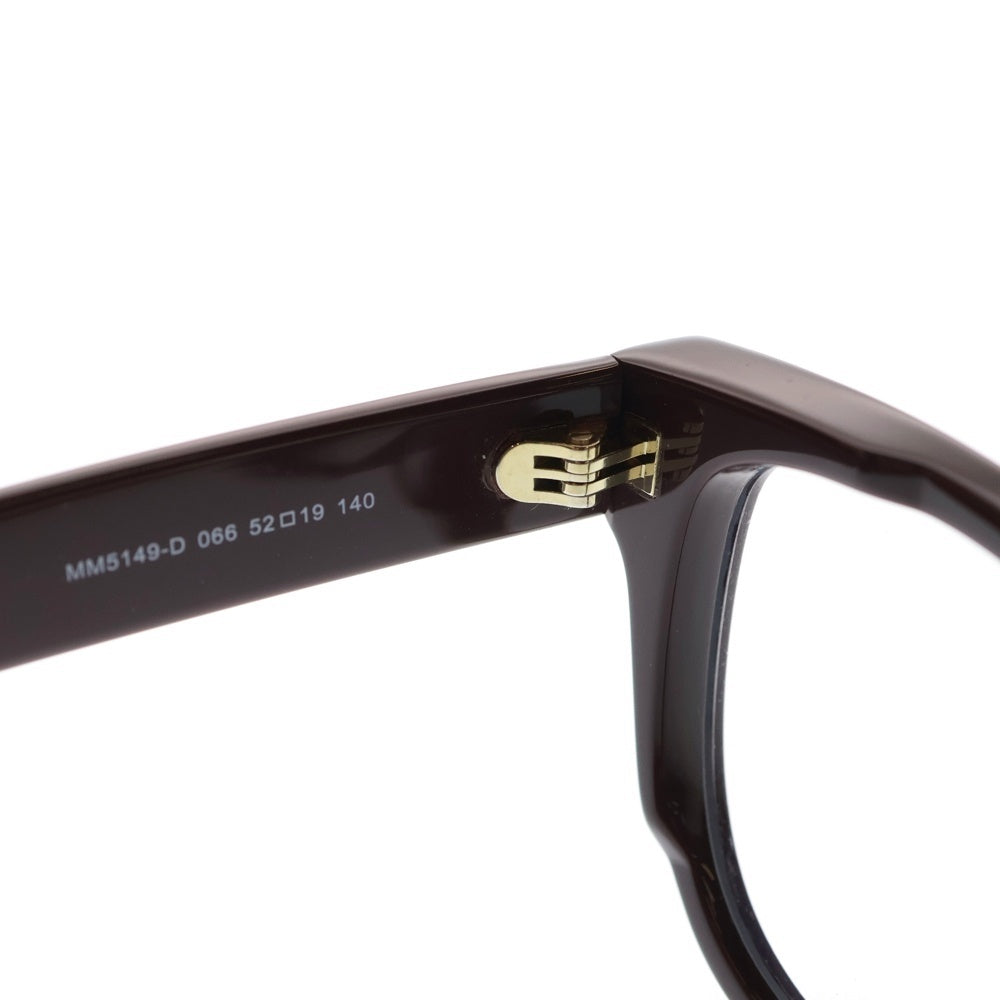 Max Mara(マックスマーラ) ウェリントン 眼鏡 ブラウン レディース MM5149-D