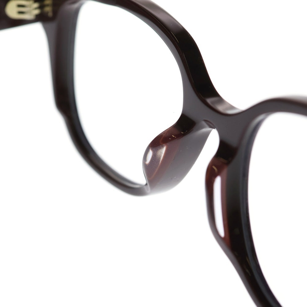 Max Mara(マックスマーラ) ウェリントン 眼鏡 ブラウン レディース MM5149-D