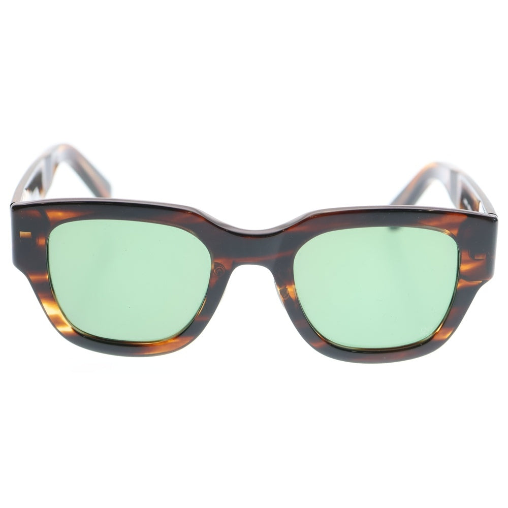 YELLOWS PLUS(イエローズ プラス) HUGO C530 ウェリントン サングラス ブラウン