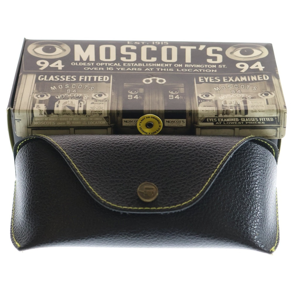 MOSCOT(モスコット) VILDA ウェリントン 眼鏡 アイウェア ブラウン