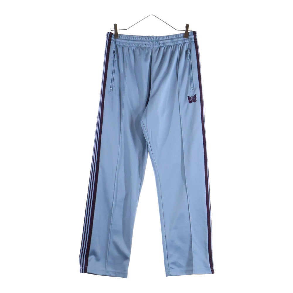 Needles(ニードルス) 23SS Narrow Track Pant IN933 バタフライ刺繍 トラックパンツ ブルー