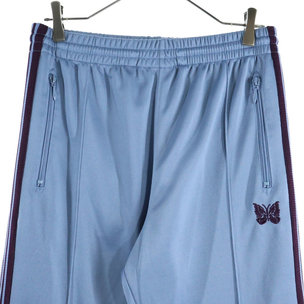 Needles(ニードルス) 23SS Narrow Track Pant IN933 バタフライ刺繍 トラックパンツ ブルー