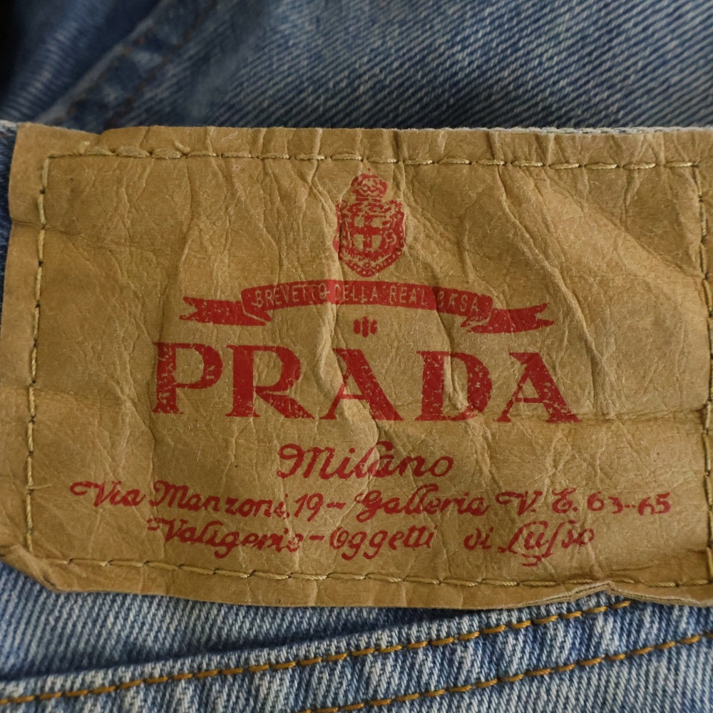 PRADA(プラダ) 23AW 5 Pocket Jeans GEP351 S231 12K1 5ポケット ロゴ