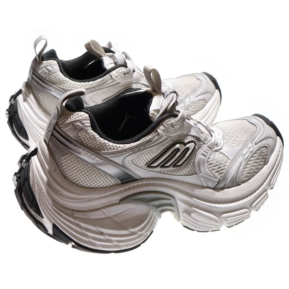 BALENCIAGA(バレンシアガ) 10XL SNEAKER 792779 テンエックスエル メッシュチャンキーソール ローカットスニーカー ホワイト