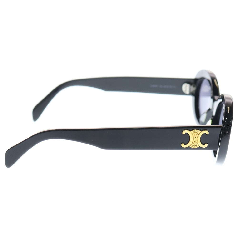 CELINE(セリーヌ) トリオンフ01 オーバル型サングラス CL40194U ブラック