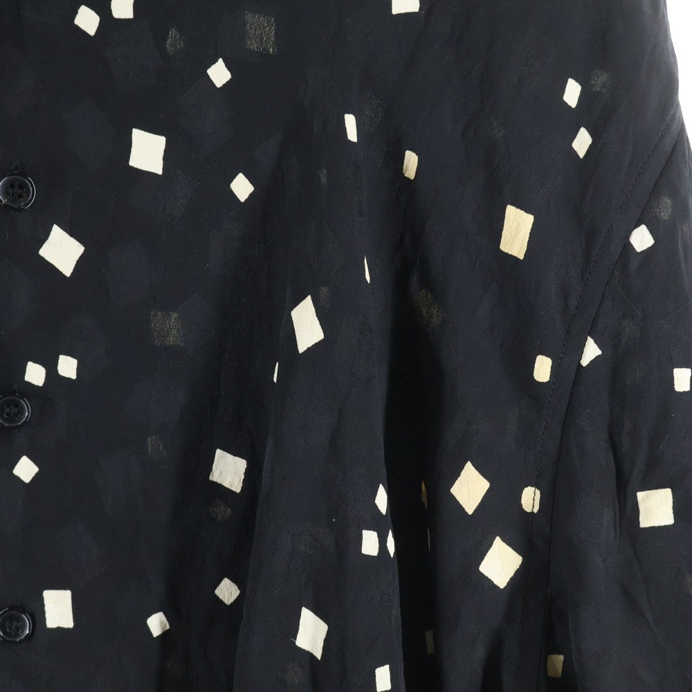 SAINT LAURENT PARIS(サンローランパリ) Square Dot Silk Shirt 600523