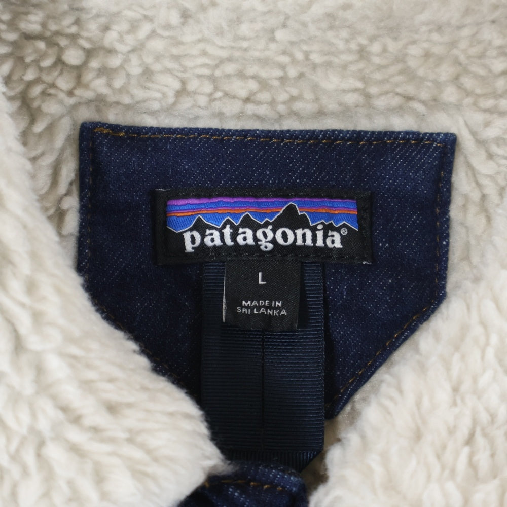 PATAGONIA(パタゴニア) ボア デニムジャケット インディゴ QC-064045