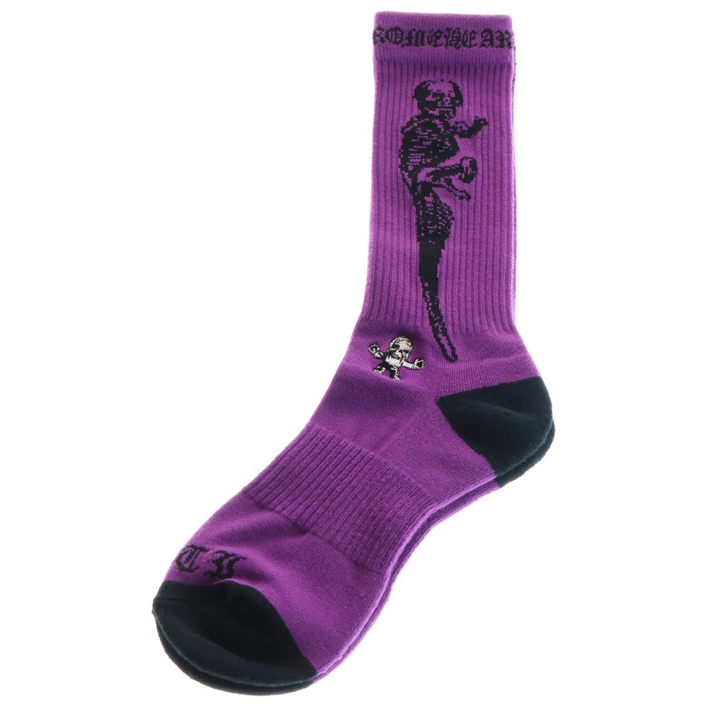 CHROME HEARTS(クロムハーツ) FOTI SOCKS フォティ ソックス 靴下 パープル