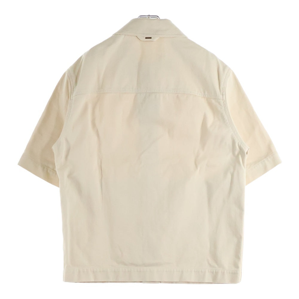 LOUIS VUITTON(ルイヴィトン) 23SS モノグラム切替ワーク半袖シャツ ベージュ RM231Q TZ0 HOS46W