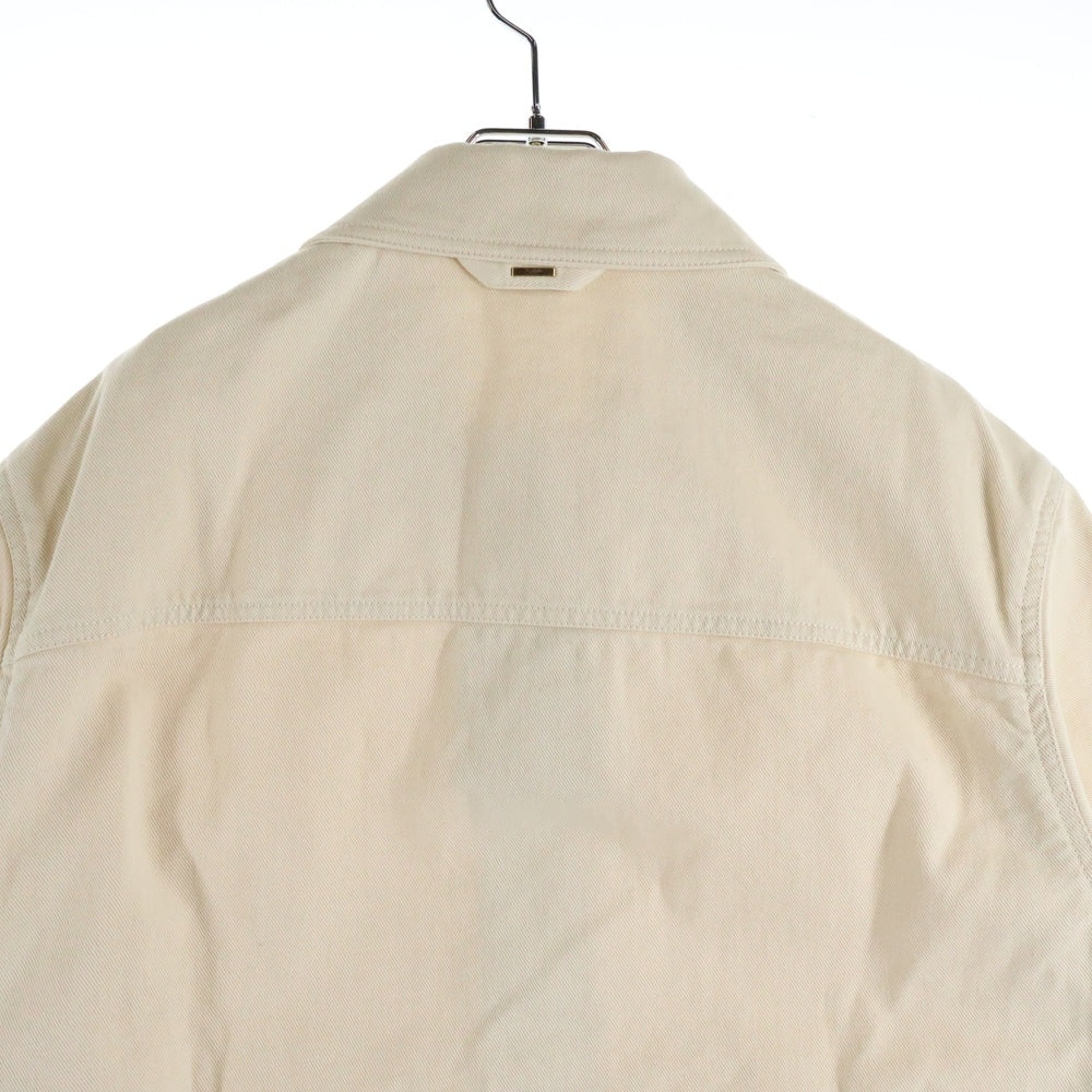 LOUIS VUITTON(ルイヴィトン) 23SS モノグラム切替ワーク半袖シャツ ベージュ RM231Q TZ0 HOS46W