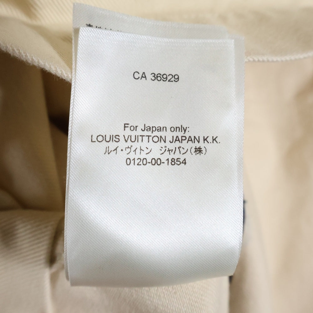 LOUIS VUITTON(ルイヴィトン) 23SS モノグラム切替ワーク半袖シャツ ベージュ RM231Q TZ0 HOS46W