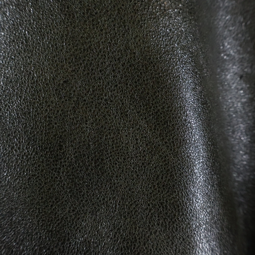 Acne Studios(アクネ ストゥディオズ) 25AW ラムスキン ジップアップ ボンバージャケット カーキ FN-MN-LEAT000293