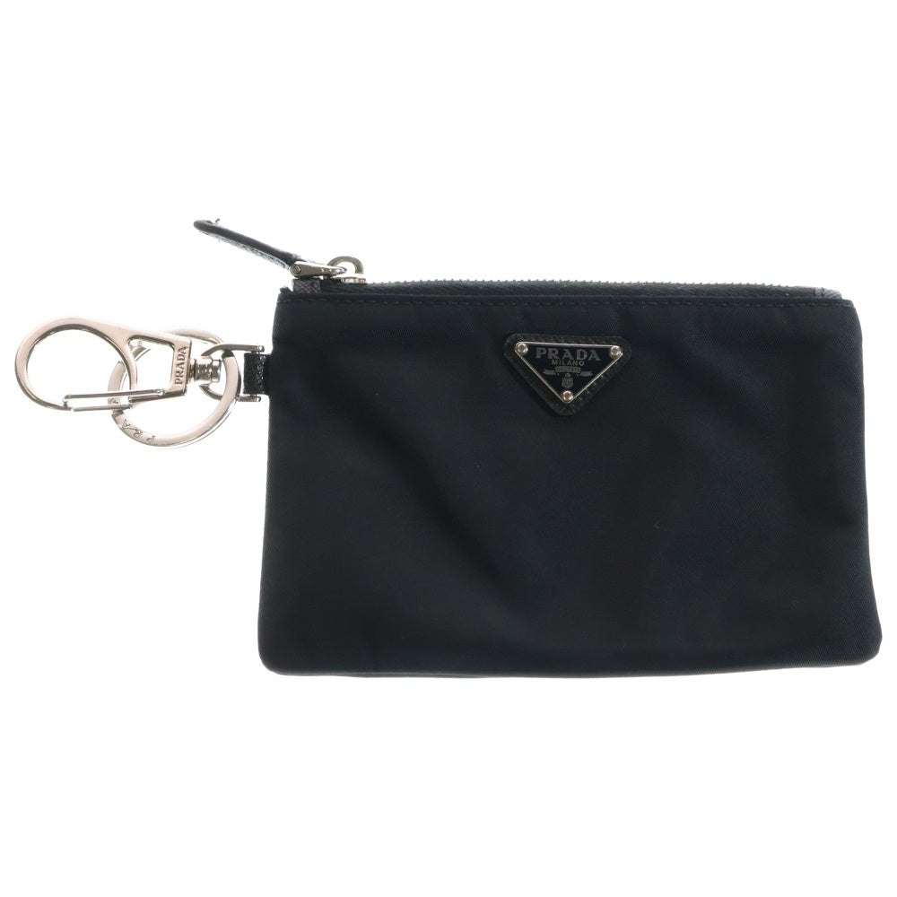 PRADA(プラダ) TESSUTO TRAVEL 2TT117 ナイロン コインケース キーケース ブラック