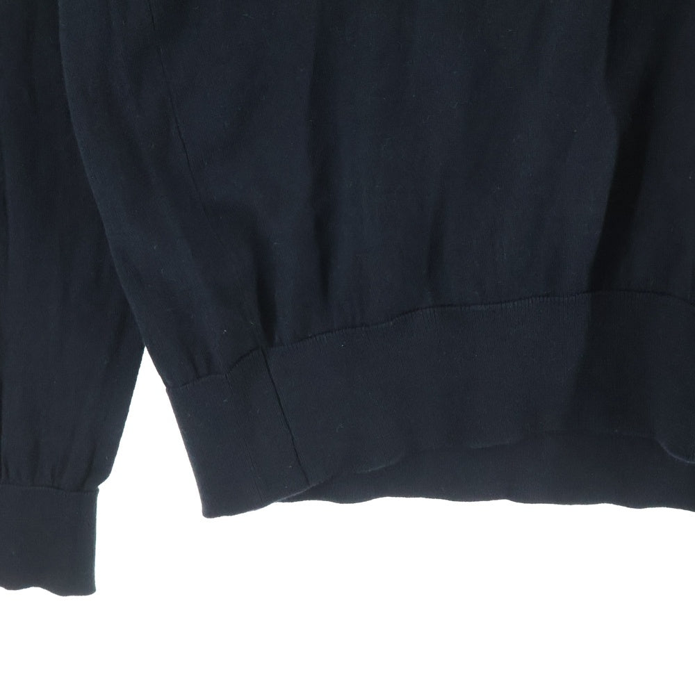 JOHN SMEDLEY(ジョンスメドレー) クルーネックニット セーター ブラック