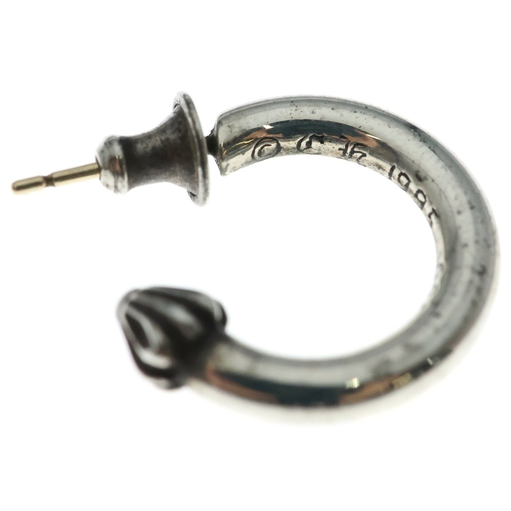 CHROME HEARTS(クロムハーツ) HOOP PLAIN プレーン フープピアス シルバー BCA101