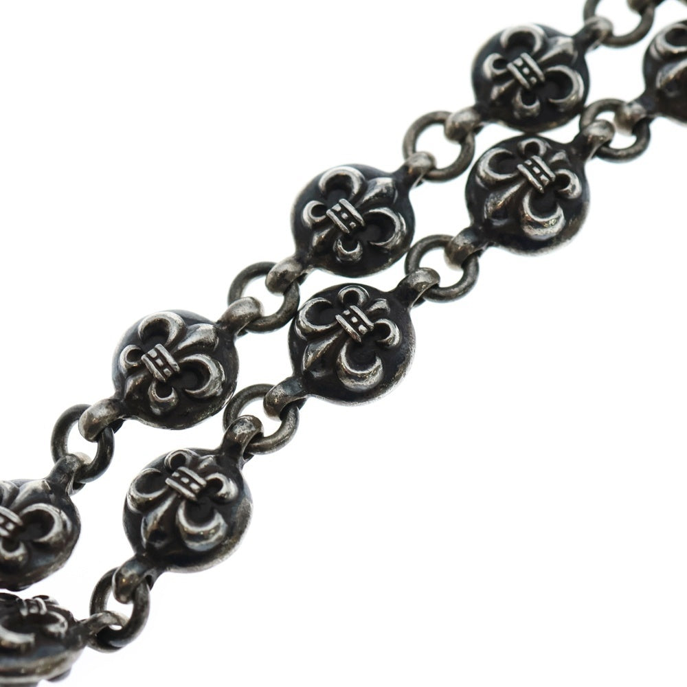 CHROME HEARTS(クロムハーツ) 2BALL SHORT-S 1クリップショート#1フレアボール ウォレットチェーン シルバー