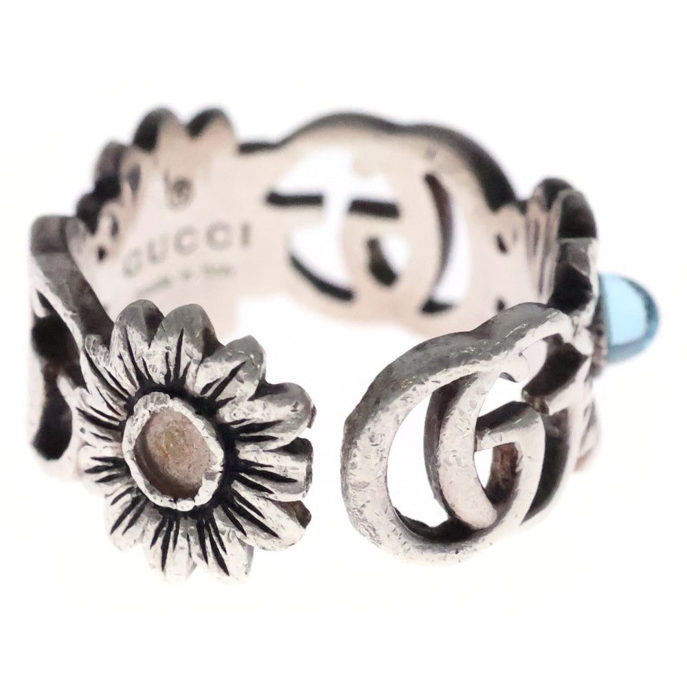 GUCCI(グッチ) ダブルG フラワー リング シルバー