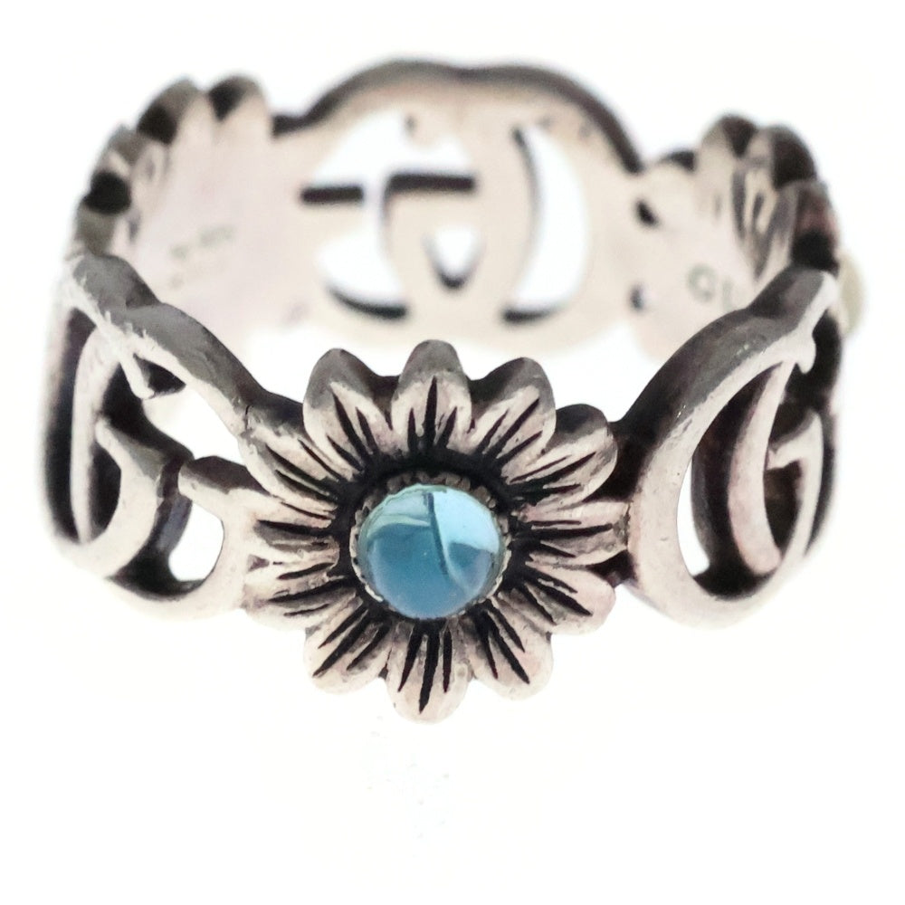 GUCCI(グッチ) ダブルG フラワー リング シルバー