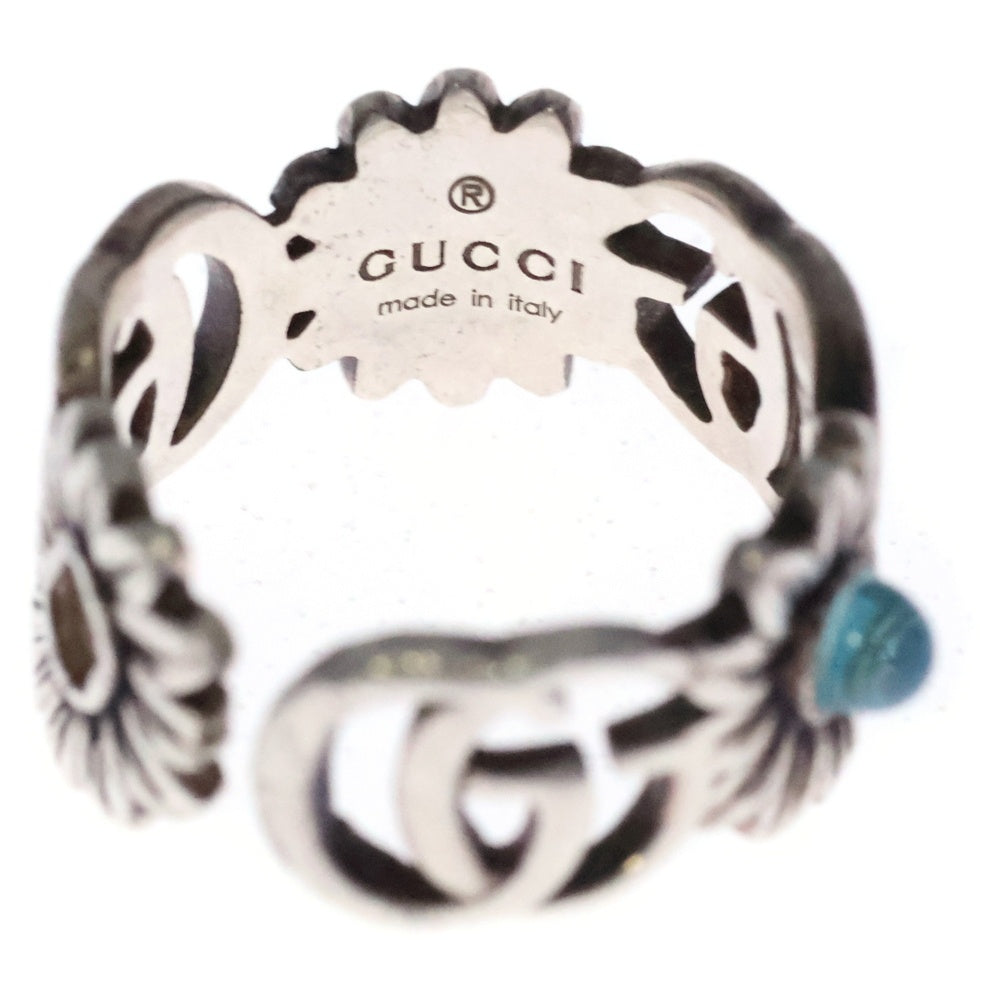 GUCCI(グッチ) ダブルG フラワー リング シルバー