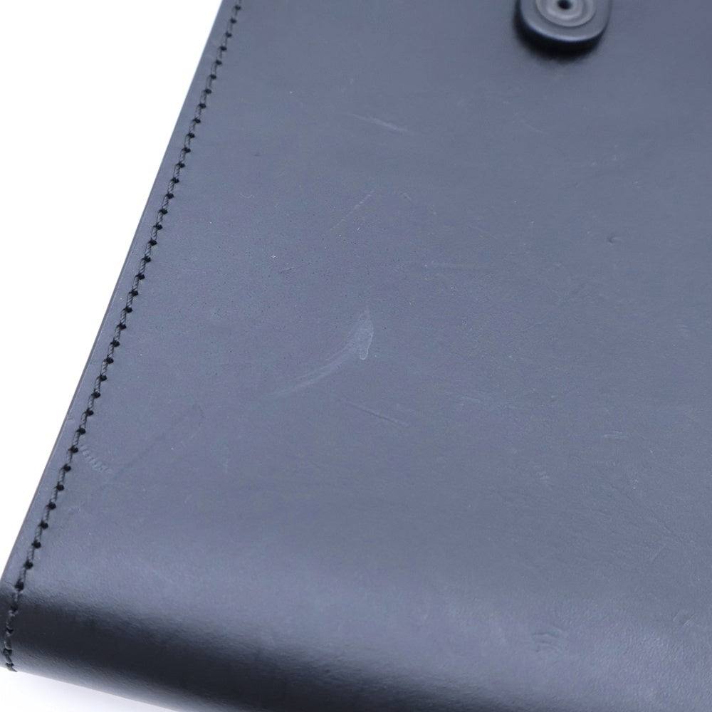 Maison Margiela 11(メゾンマルジェラ11) ストラップ付 レザーフォンポーチ ブラック S35UI0510