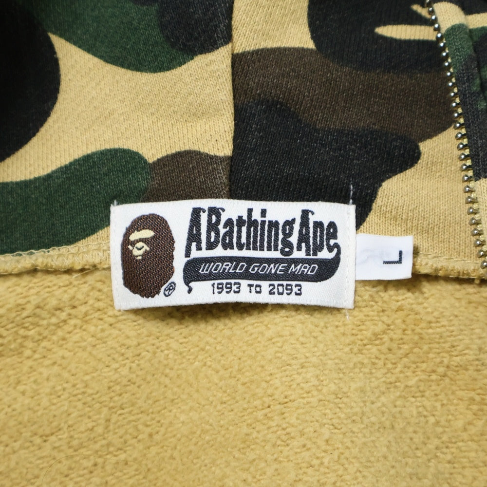 A BATHING APE(アベイシングエイプ) SHARK FULL-ZIP HOODIE 1870-115