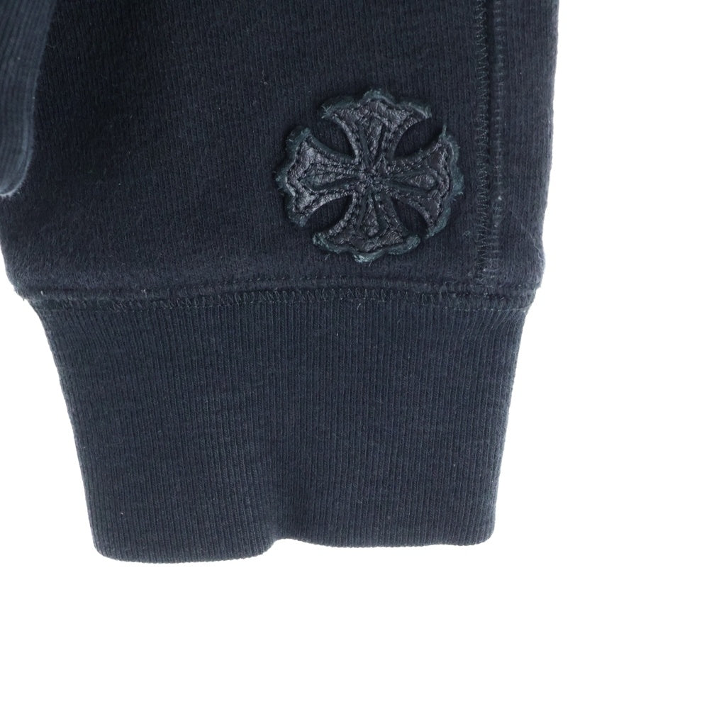 CHROME HEARTS(クロムハーツ) GRP Y NOT ロゴ刺繍CHプラスパッチプルオーバーパーカー ブラック