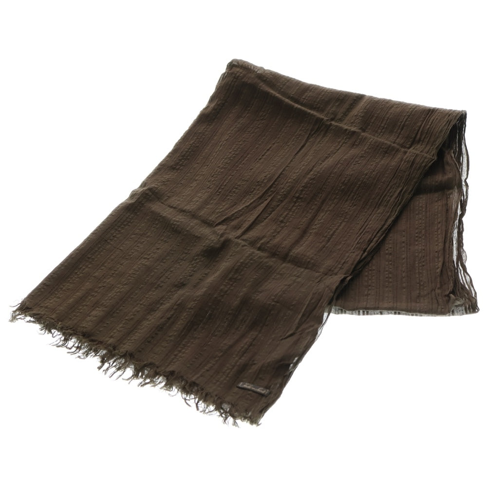 Faliero Sarti(ファリエロサルティ) 大判 ストール マフラー カーキ