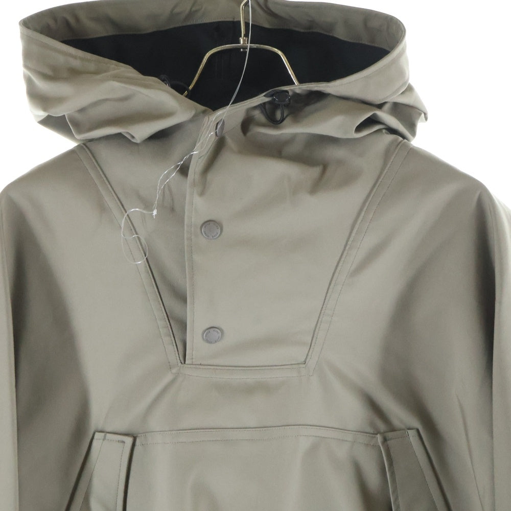 HYKE(ハイク) 20AW コットン混 フード ケープコート グレージュ