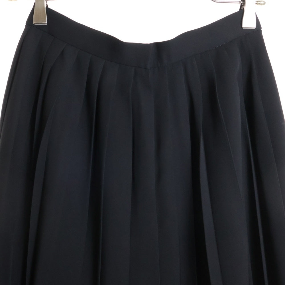 ENFOLD(エンフォルド) ポリエステル プリーツ スカート ブラック レディース 300ES131-0250