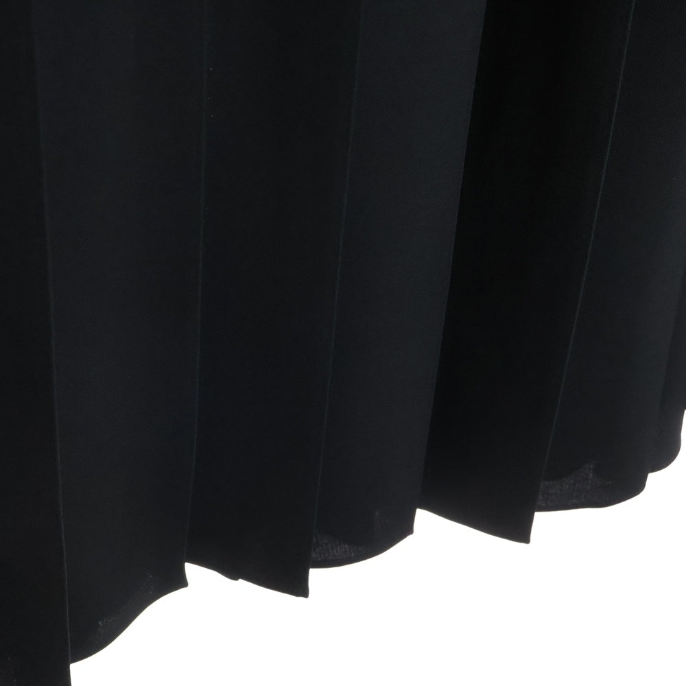 ENFOLD(エンフォルド) ポリエステル プリーツ スカート ブラック レディース 300ES131-0250