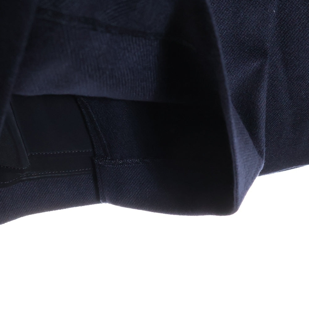 TOMORROWLAND(トゥモローランド) 23AW Ballsey ウール ミディ丈 スカート ネイビー レディース 11-05-34-05431