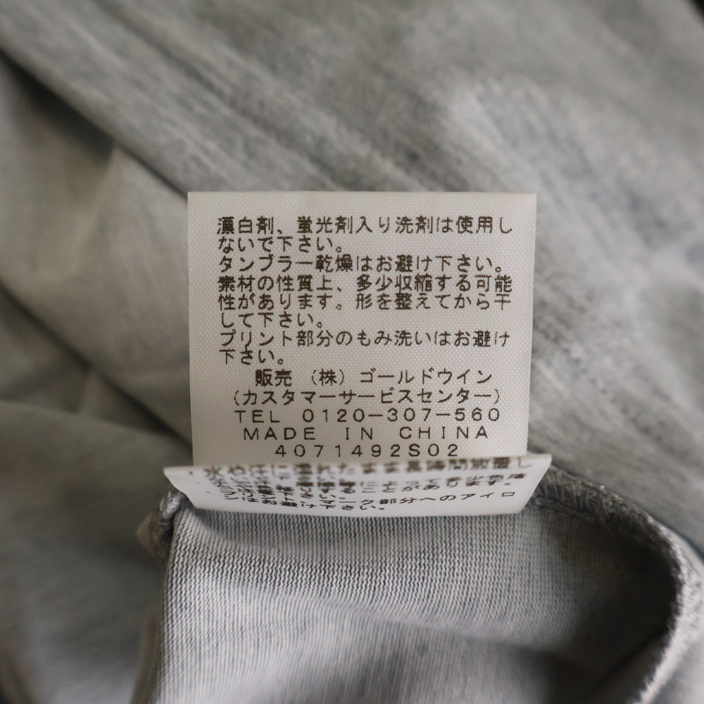 THE NORTH FACE(ザノースフェイス) ロゴプリント 長袖Tシャツ カットソー グレー レディース NTW81300