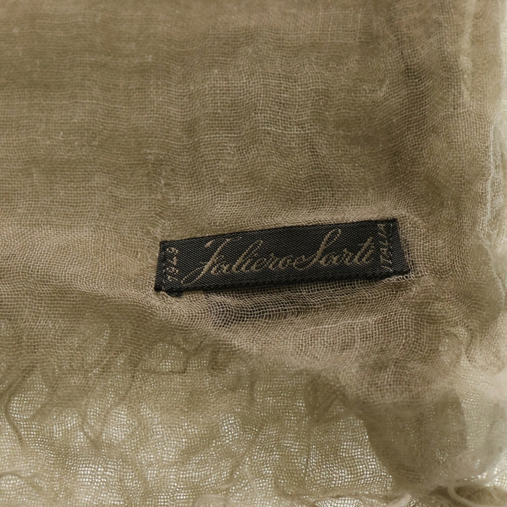 Faliero Sarti(ファリエロサルティ) 大判 ストール マフラー ブラウン