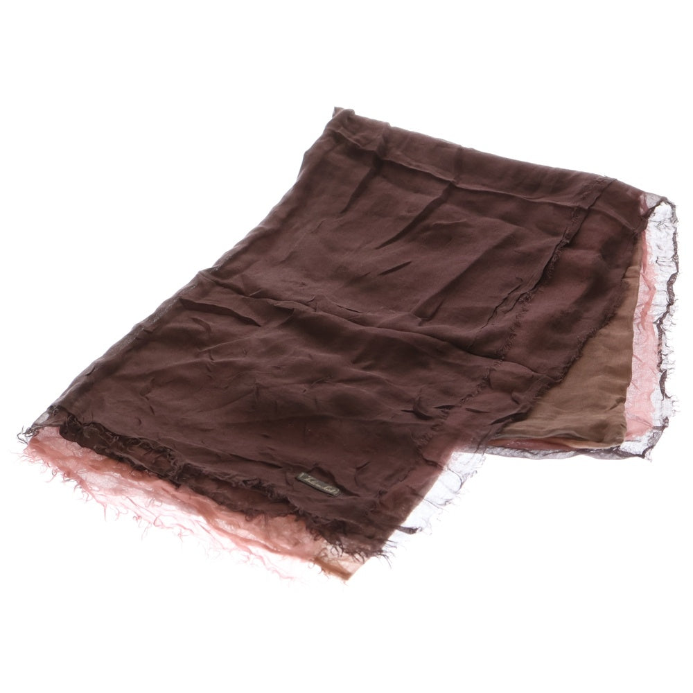 Faliero Sarti(ファリエロサルティ) 大判 ストール マフラー ピンク/パープル レディース