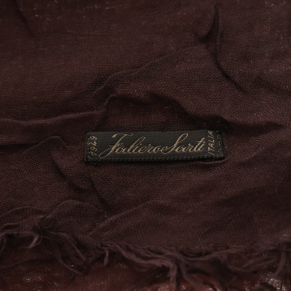 Faliero Sarti(ファリエロサルティ) 大判 ストール マフラー ピンク/パープル レディース