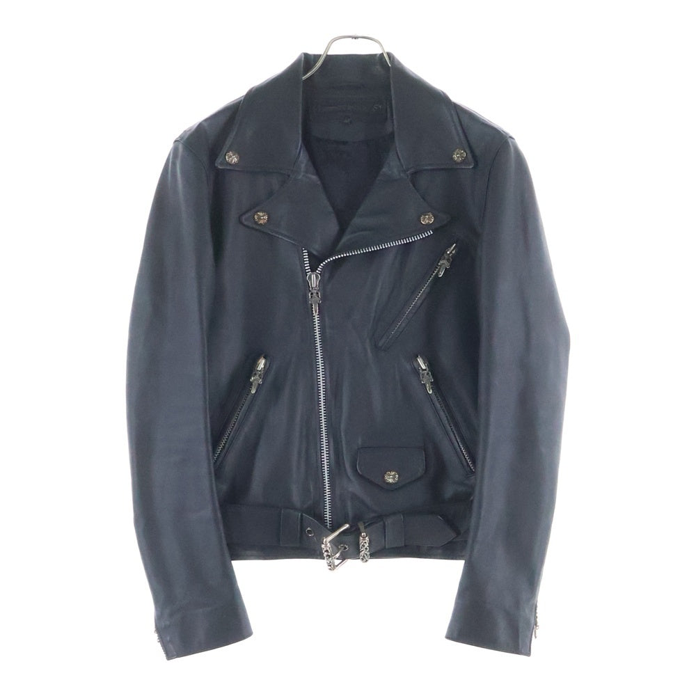 CHROME HEARTS(クロムハーツ) JJ DEAN JJディーン ダガージップライダースレザージャケット ブラック