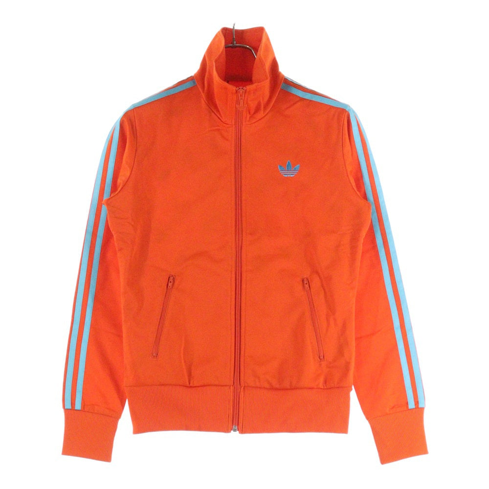 adidas(アディダス) 裏地花柄 トラックジャケット オレンジ 013407