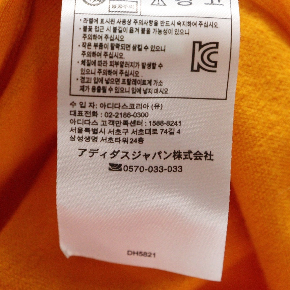 adidas(アディダス) ジップアップ トラックジャケット オレンジ DH5821