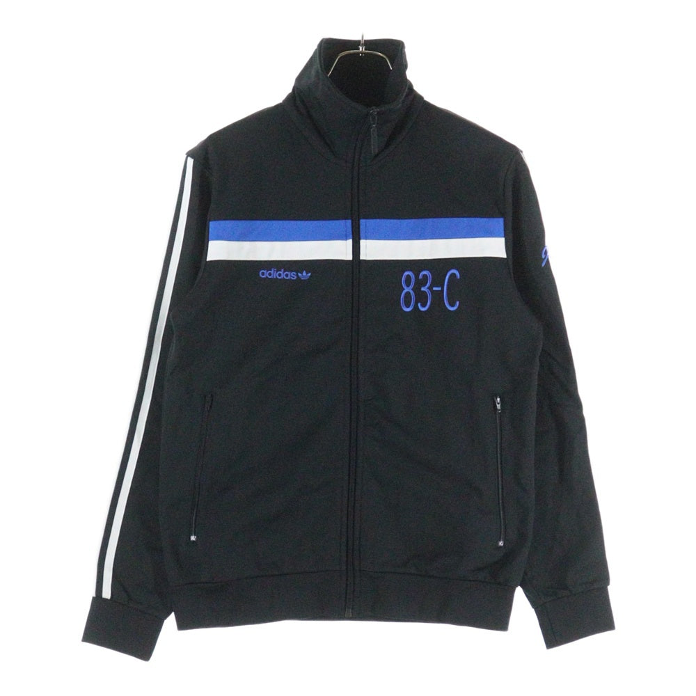 adidas(アディダス) 83-C トラックジャケット ブラック/ブルー BR6964